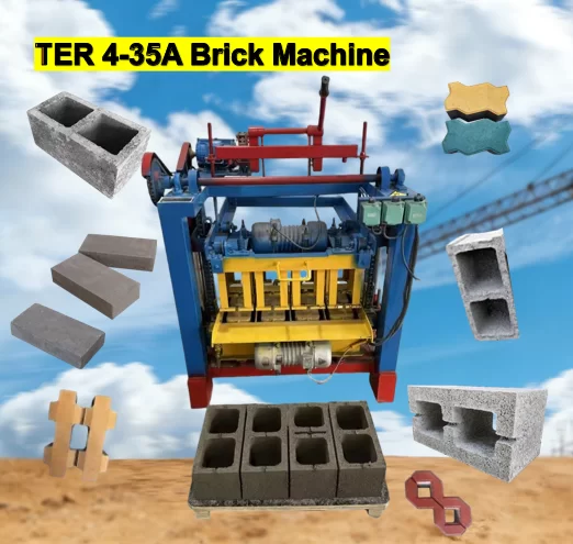 TER 4-35A brick making machine