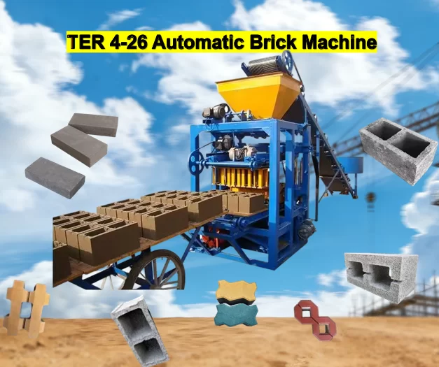 TER 4-26 brick making machine