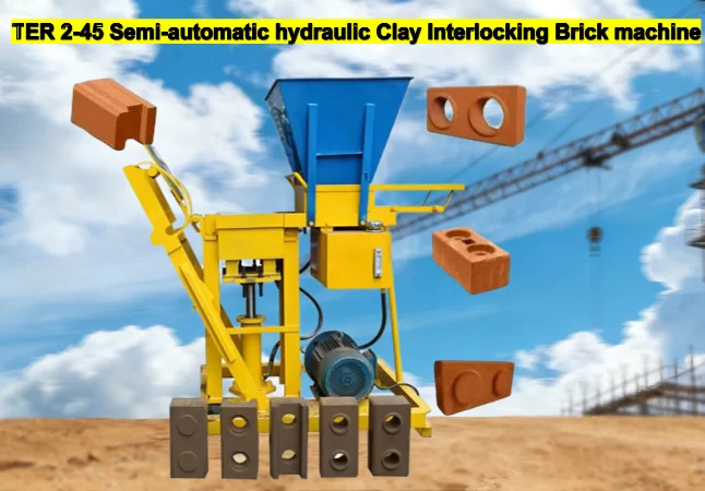2-45 Hydraulic clay brick making machine