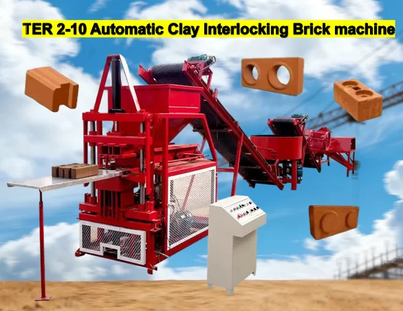 Automatic hydraulic clay brick making machine