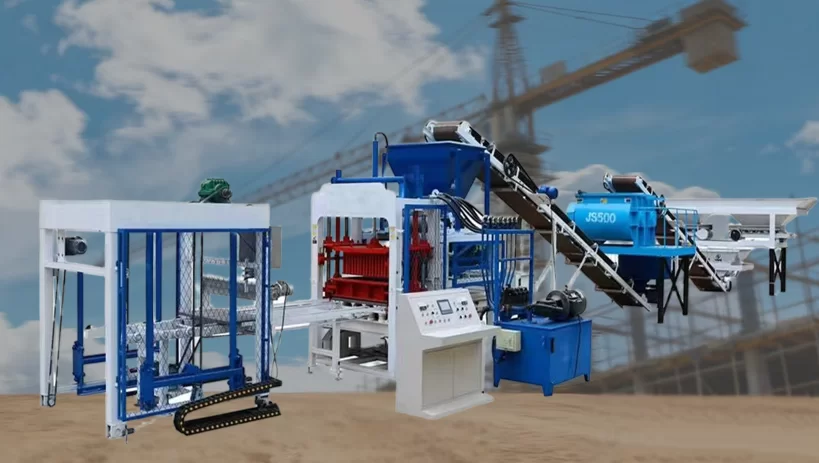 TER 4-15 Fully Automatic Brick Making Machine